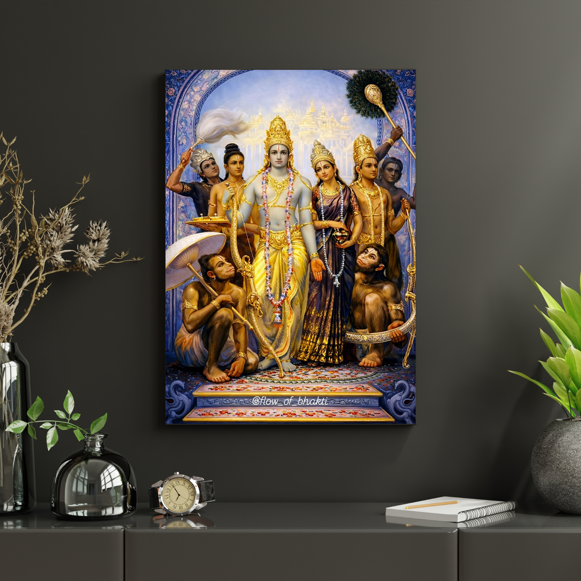 Divine Ram Darbar Wall Poster