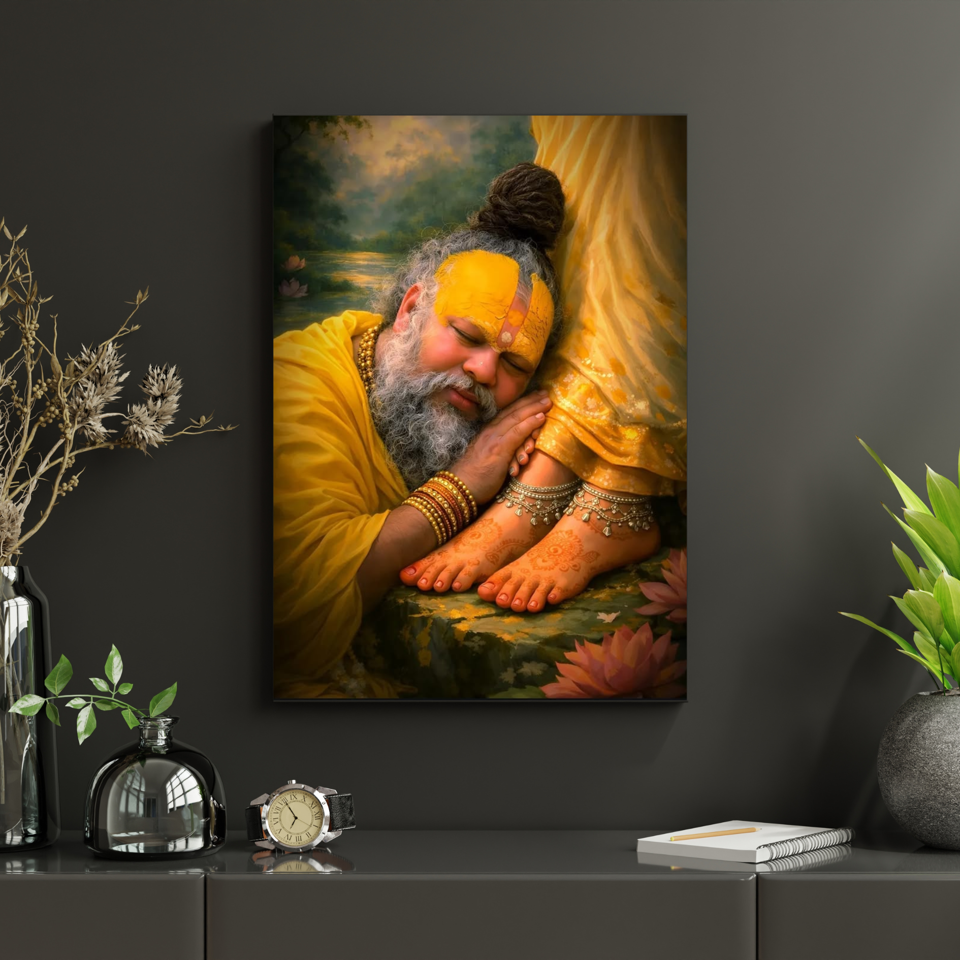 Sharanam Divine Wall Poster