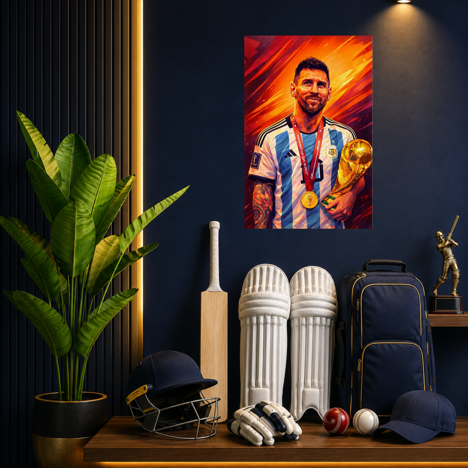 The GOAT Wall Poster