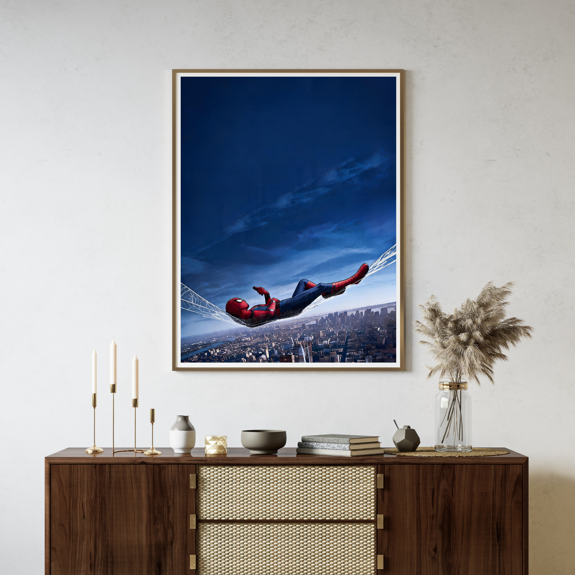 Night Swing Adventure Wall Poster