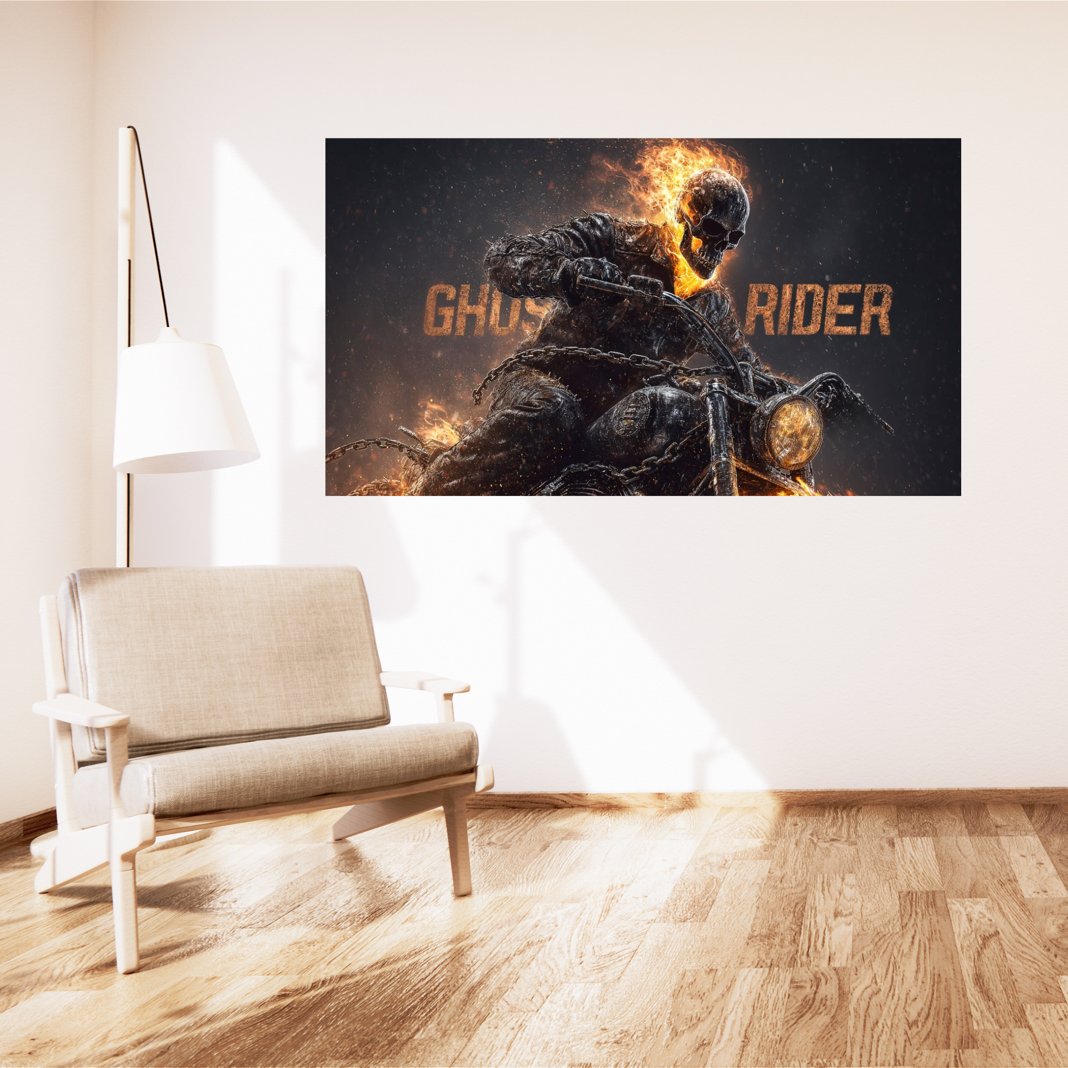 Ghost Rider: Hellfire Reborn – 3 Piece Split Wall Poster