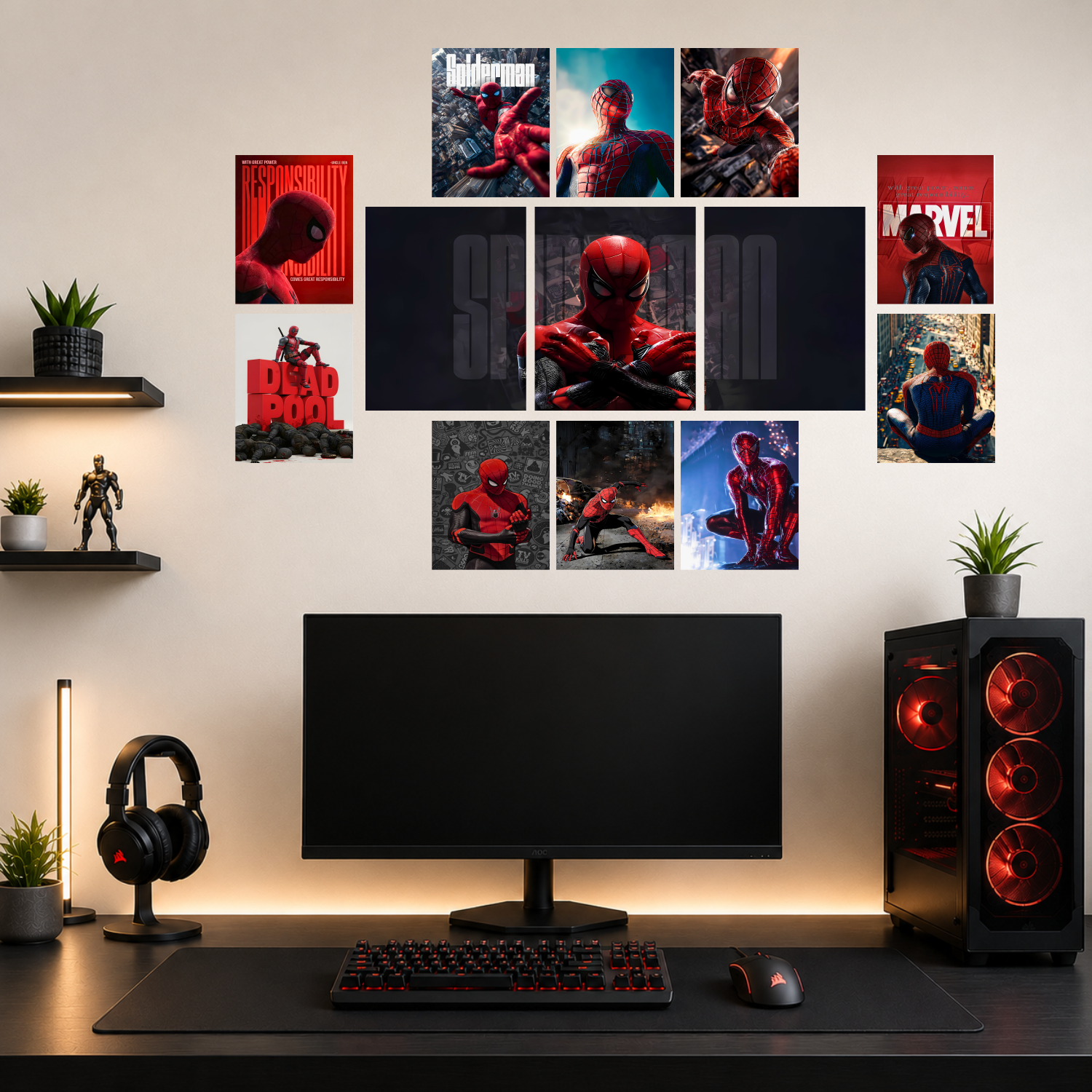 Marvel Combo Pack - 13pcs 12"x18" & A4 Posters Mix