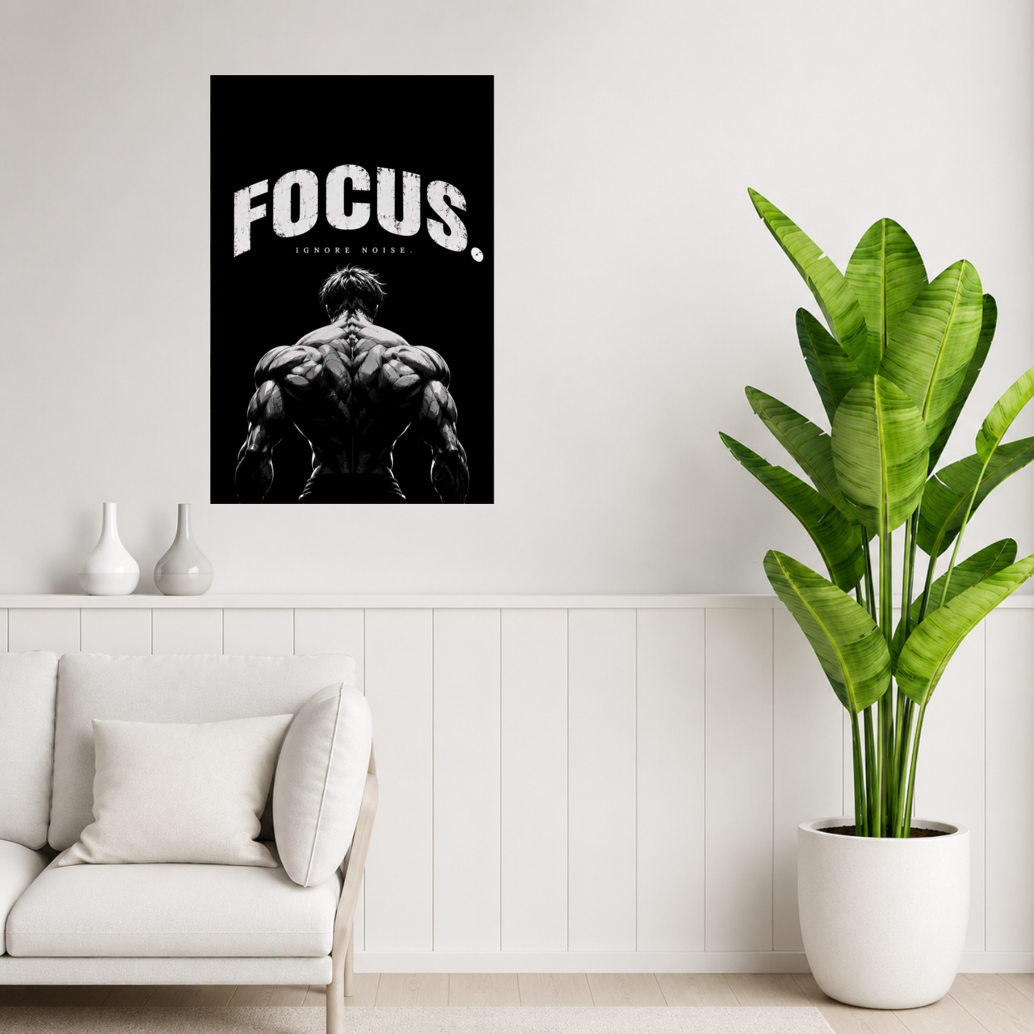 Focus & Discipline Wall Poster