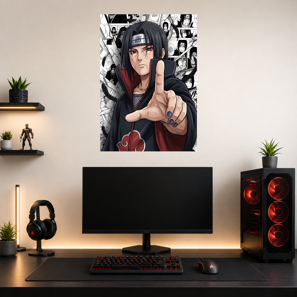 Itachi Uchiha – Silent Legend Anime Wall Poster
