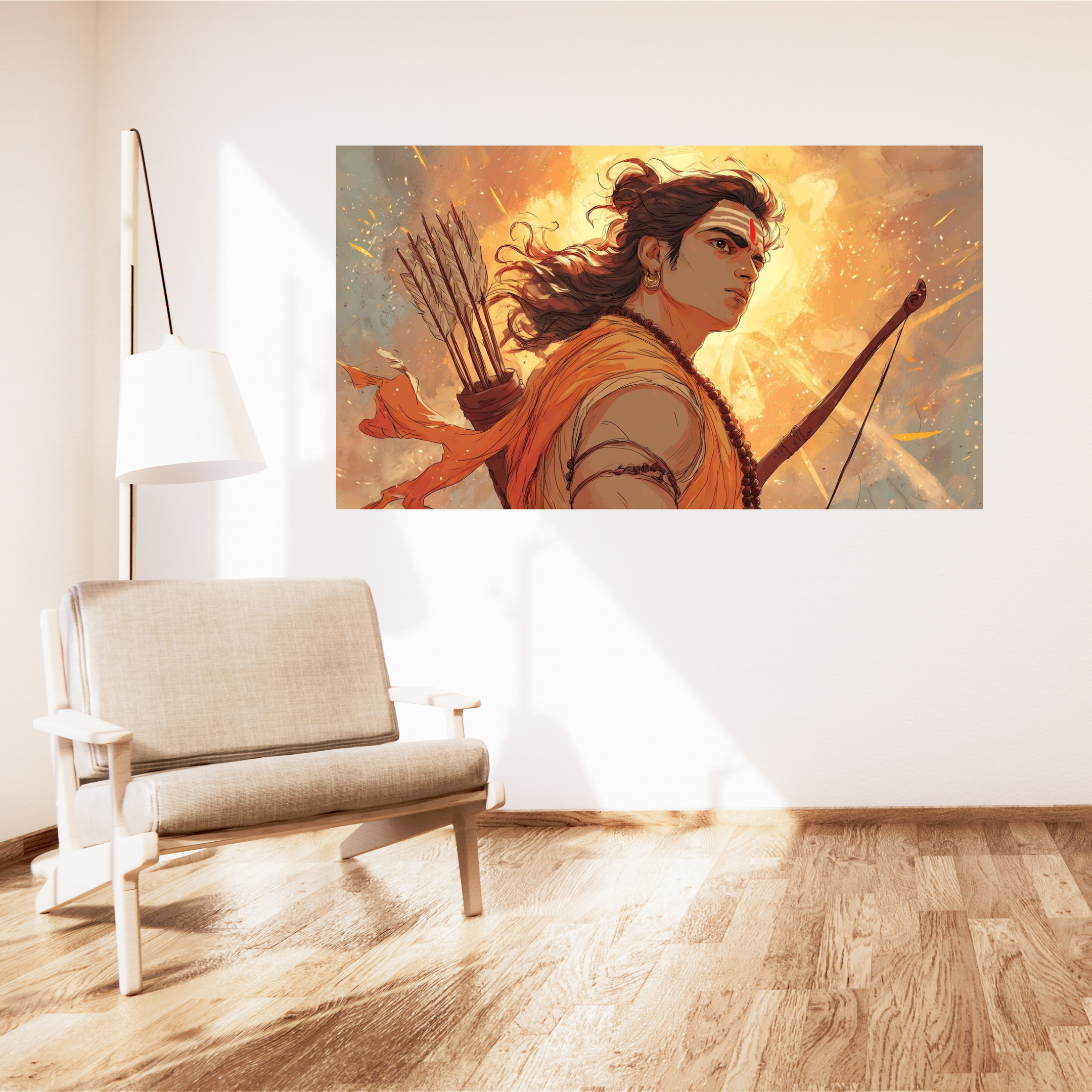 Lord Rama – 3 Piece Split Wall Poster