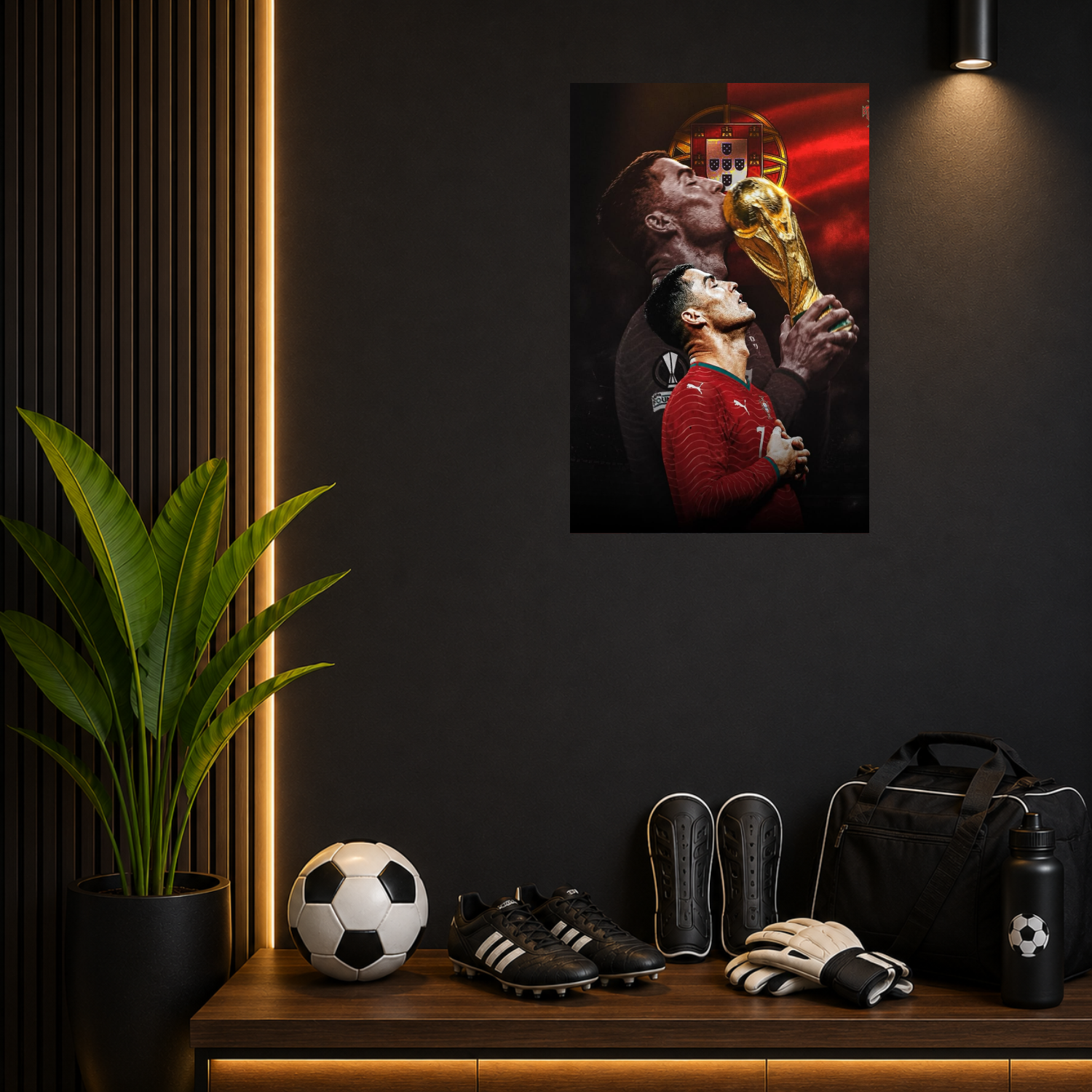 Cristiano Ronaldo – Football Legend Wall Poster