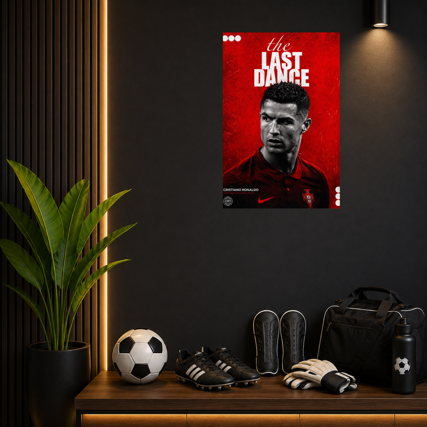 Football Greatness – Premium Sports Wall Poster