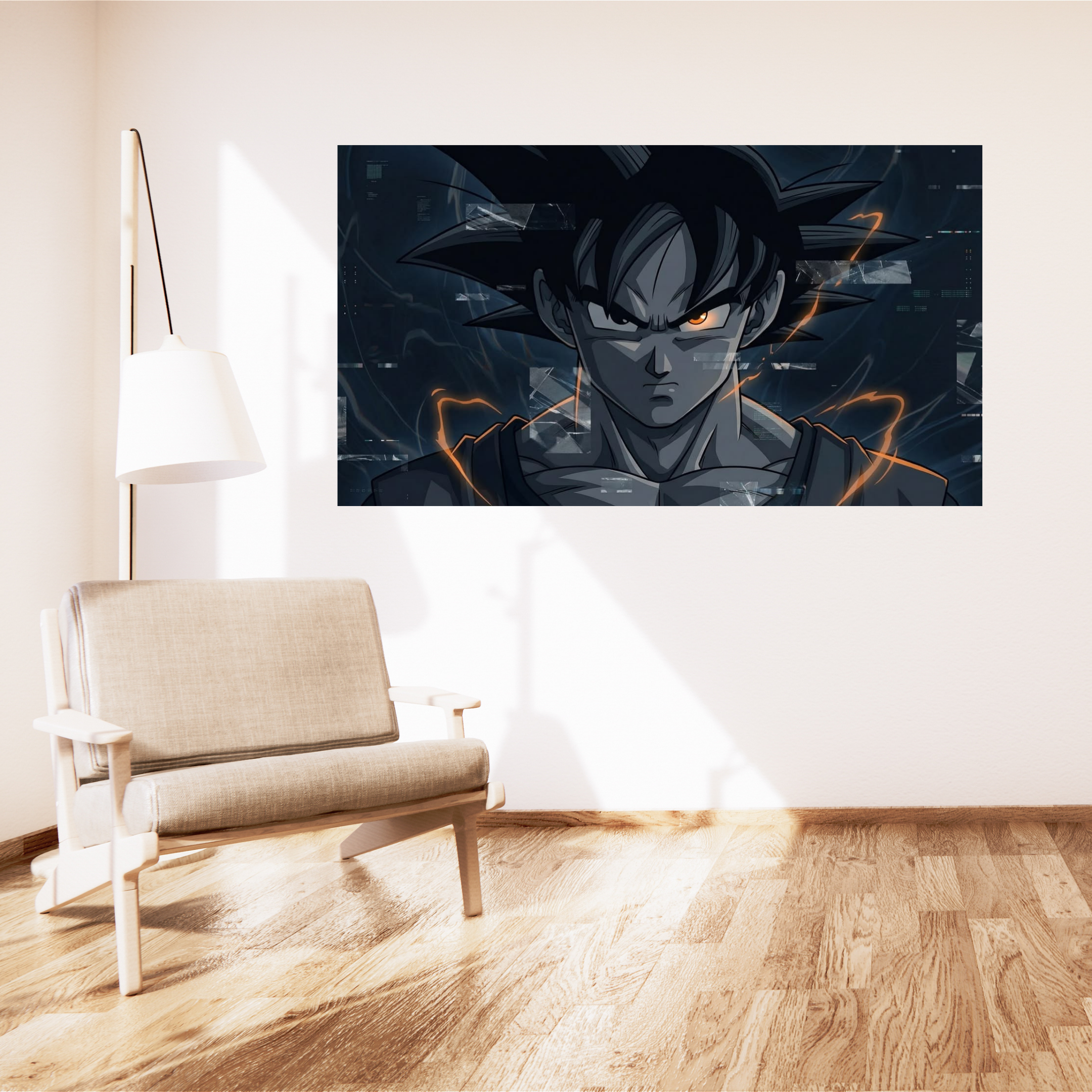Goku Black – Manga Edition 3 Piece Split Wall Poster
