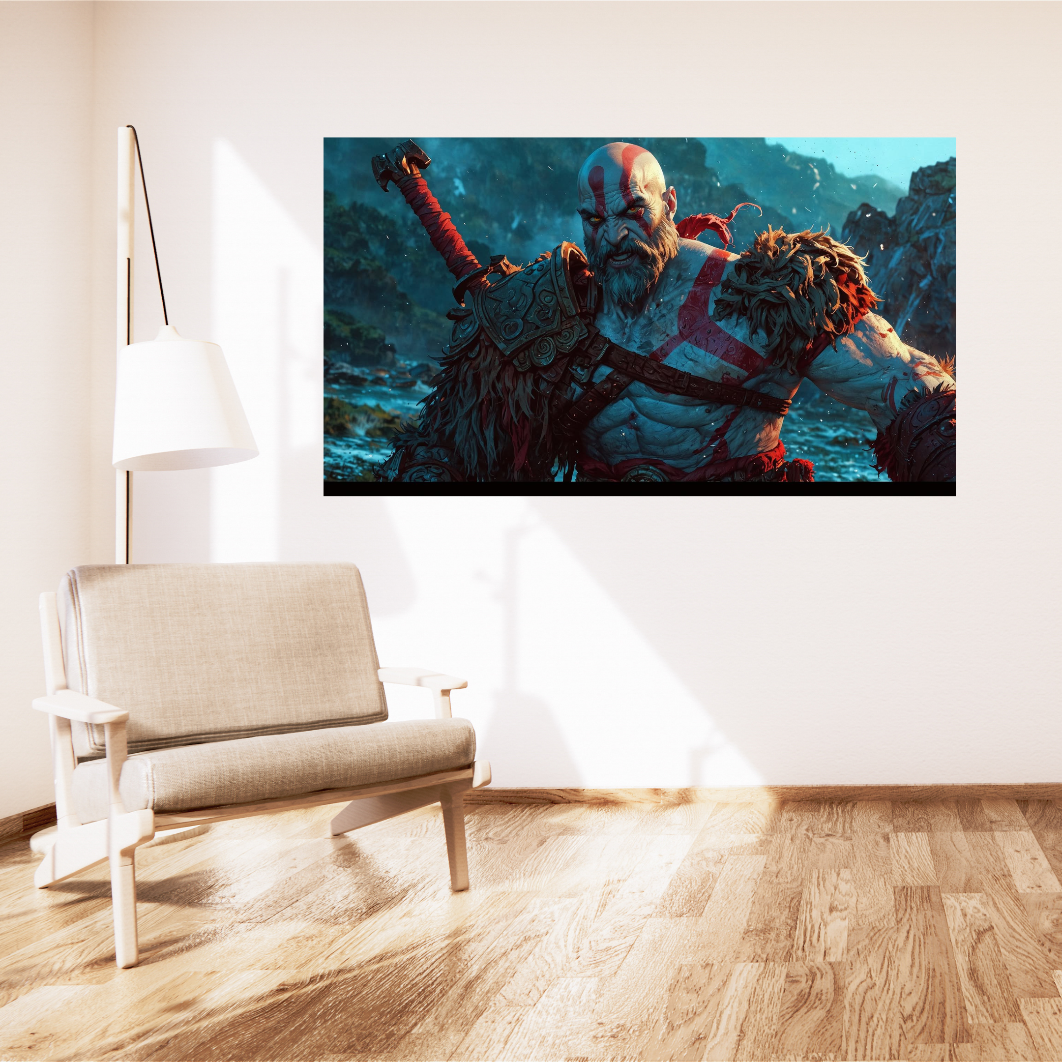 God of War – 3 Piece Split Wall Poster