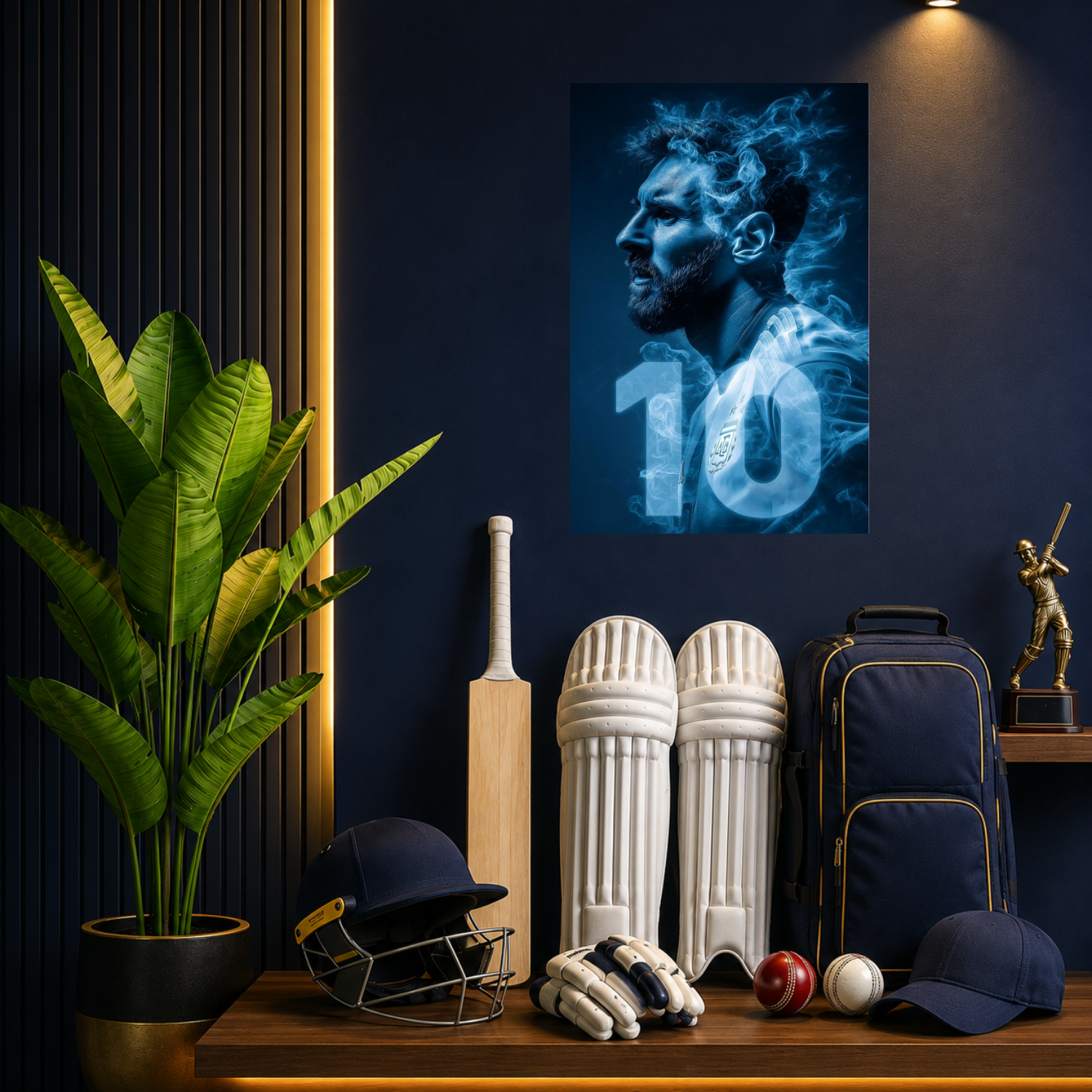 King Messi – Football Legend Wall Poster