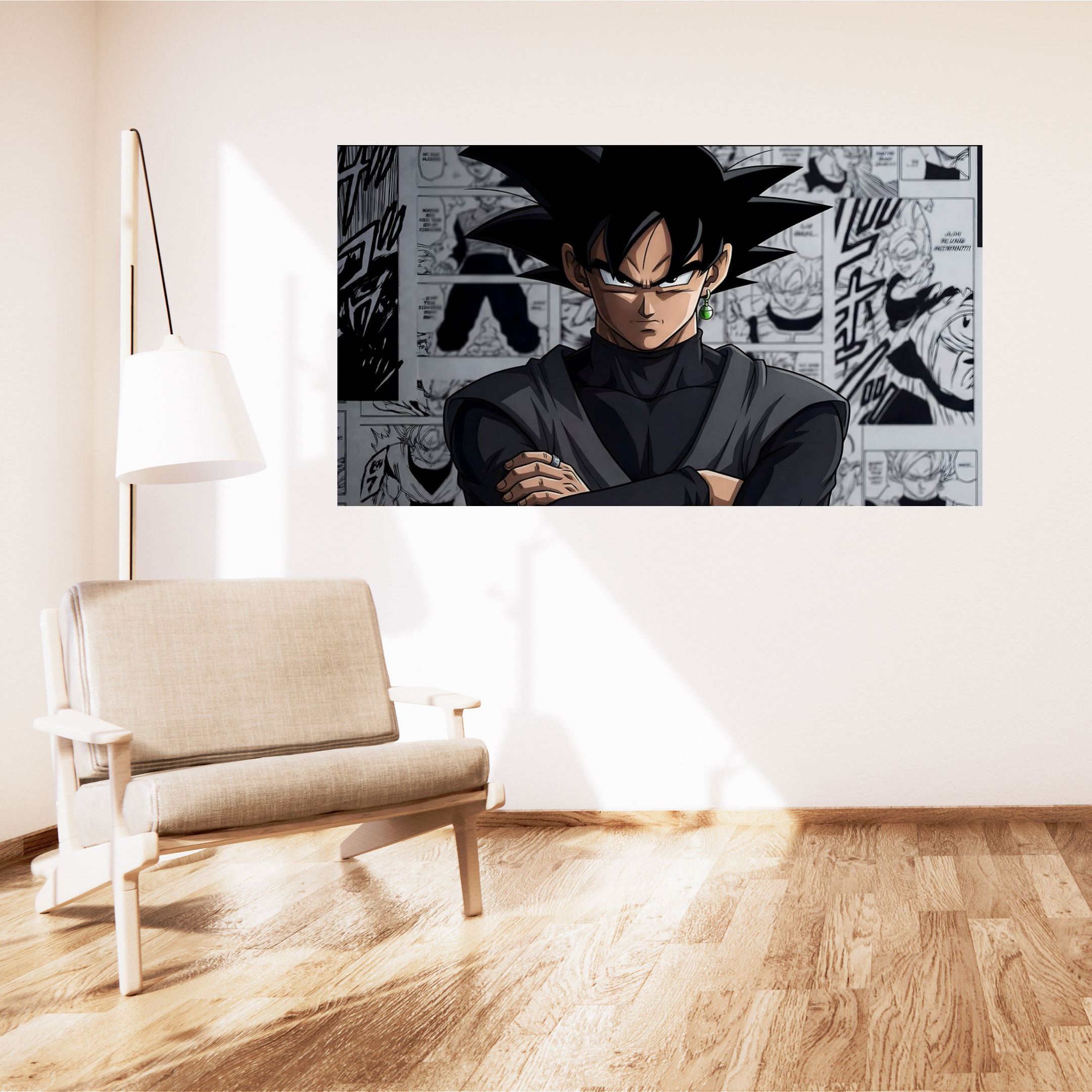 Goku: Awakened Power – 3 Piece Split Wall Poster