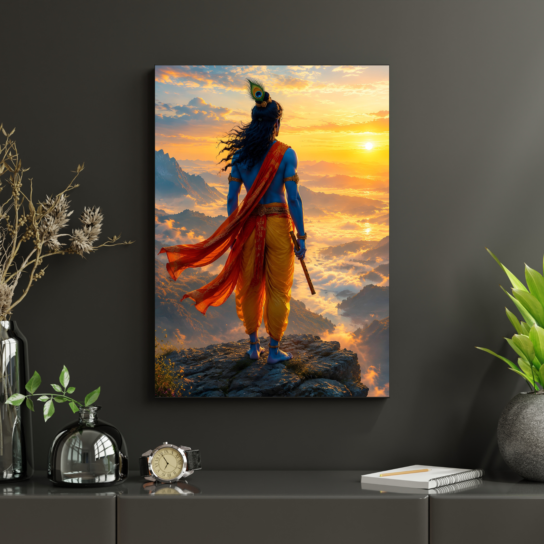 Shyam’s Golden Dawn Wall Poster